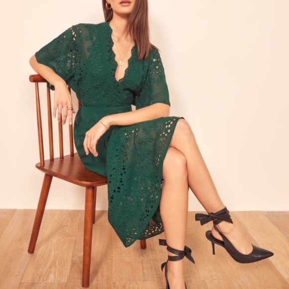 Reformation Libbie Dress Size 2 - Picture 4 of 6